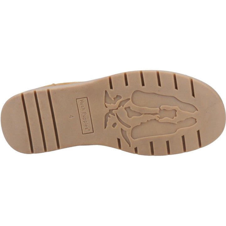 Hush Puppies Leonie Suede Boot Tan