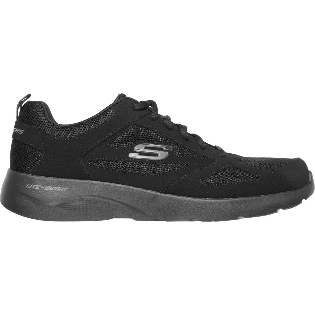 Dynamight 2.0 Lace Up Memory Foam Trainer Black