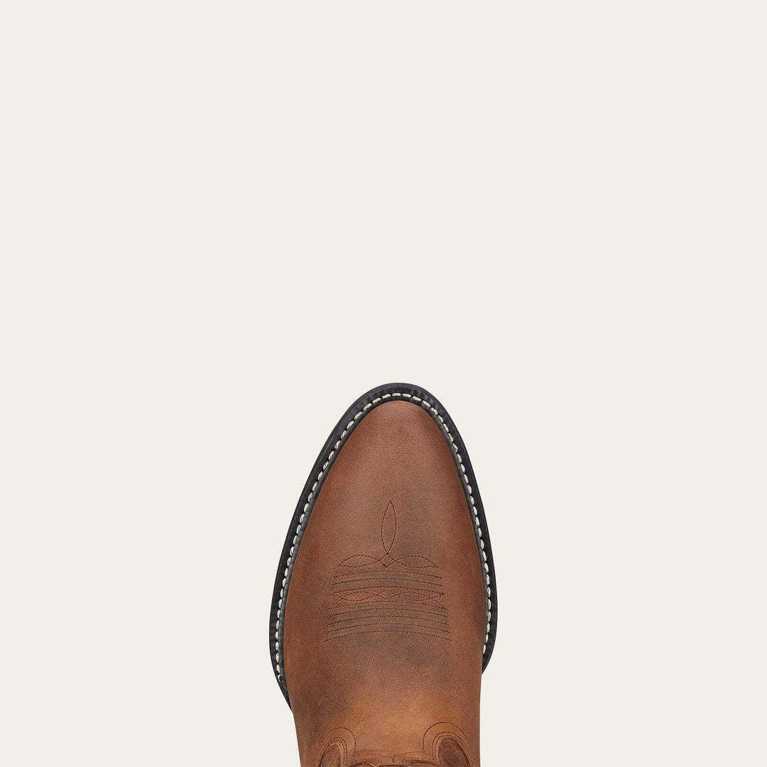 Ariat Mens Heritage Western R Toe Distbrn – view 3