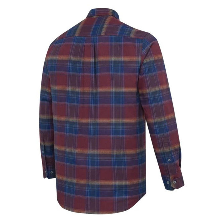Beretta CADET FLANNEL SHIRT Burgundy Check