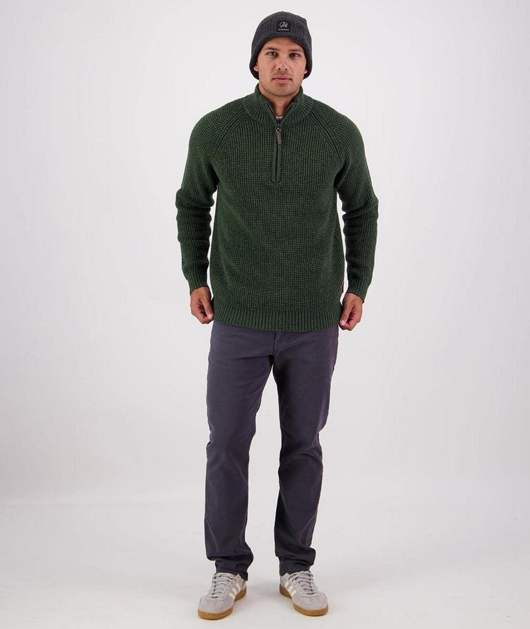 Swanndri Men's Chalky Island Waffle Jumper