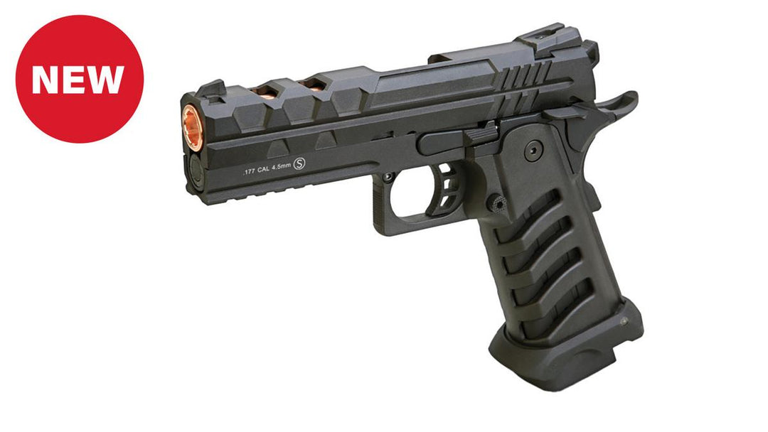 KROWN 21063 KL Tartarus MKIII Black BB Pistol