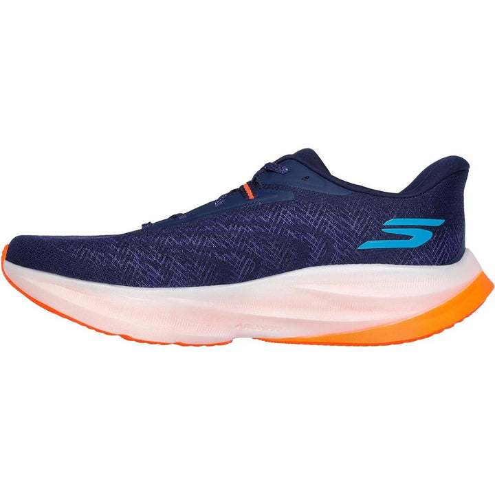 Skechers Performance GO RUN Ride 12 Trainer Navy/Orange – view 4