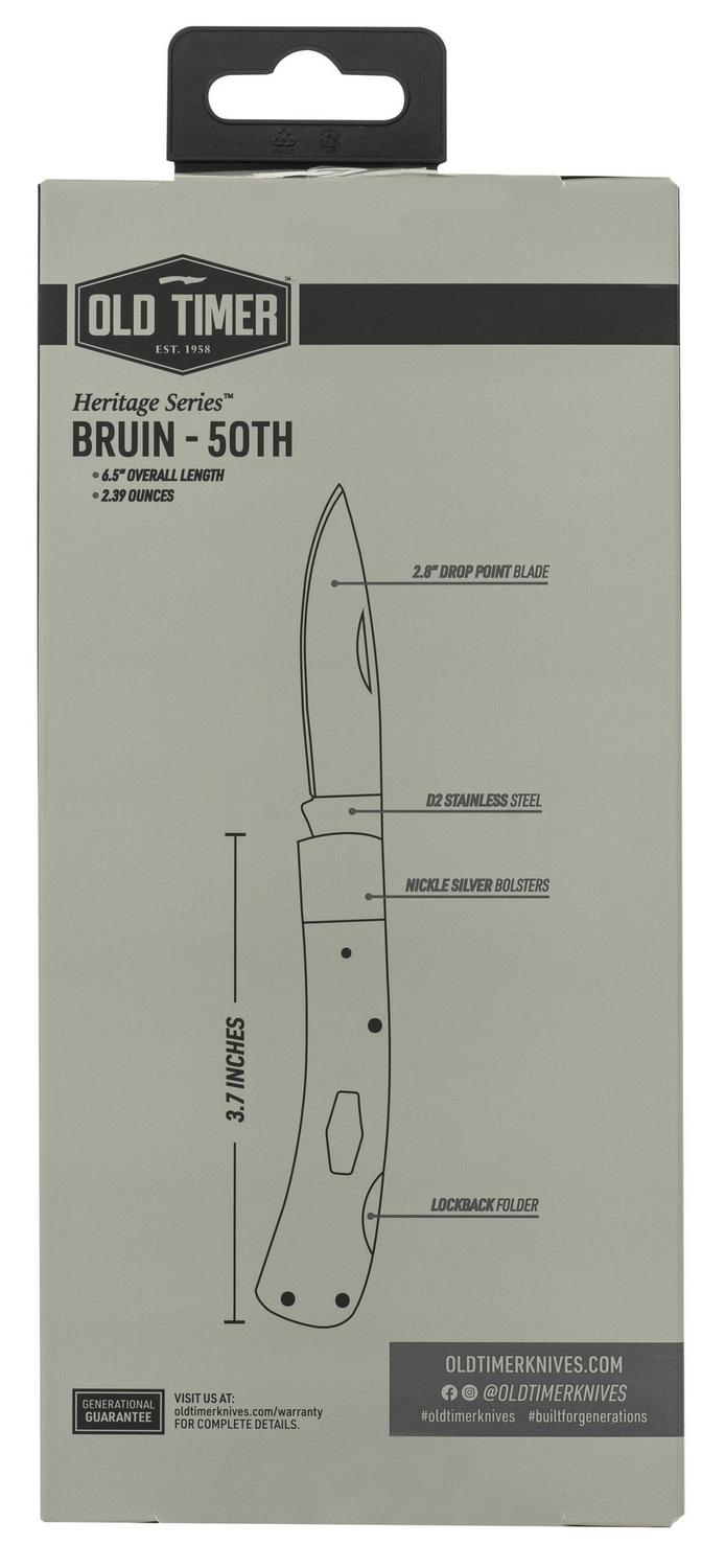 Old Timer Heritage Bruin 50TH Folding Knife