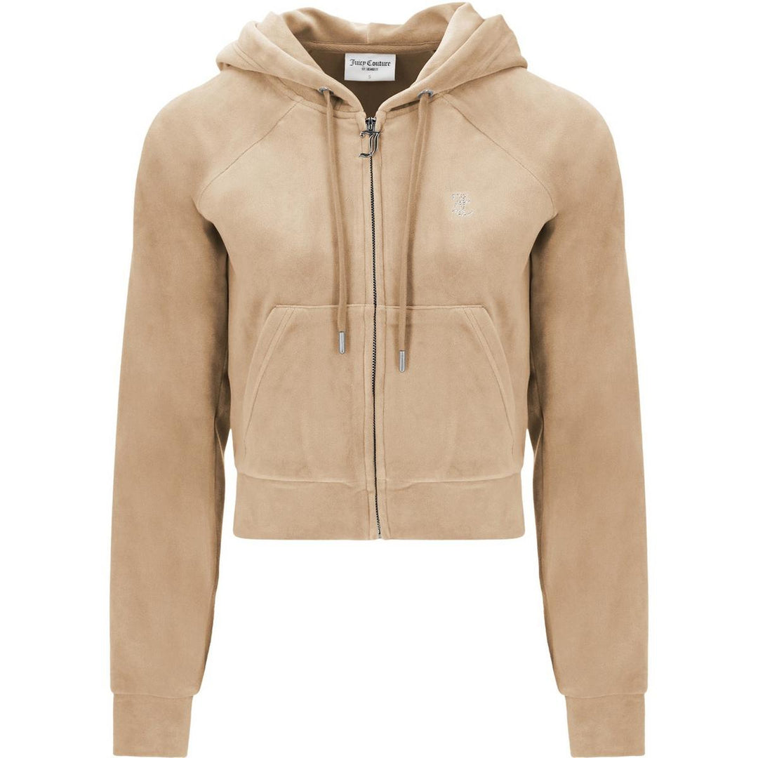 Juicy Couture Classic Velour Hoodie With Juicy  Logo Nomad