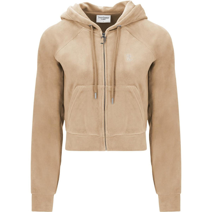 Juicy Couture Classic Velour Hoodie With Juicy  Logo Nomad