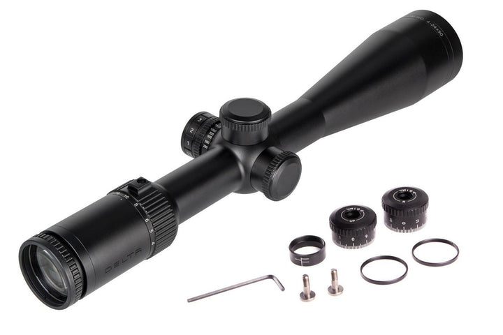 Delta Titanium HD 4-24x50 SFP IR MIL Rifle Scope