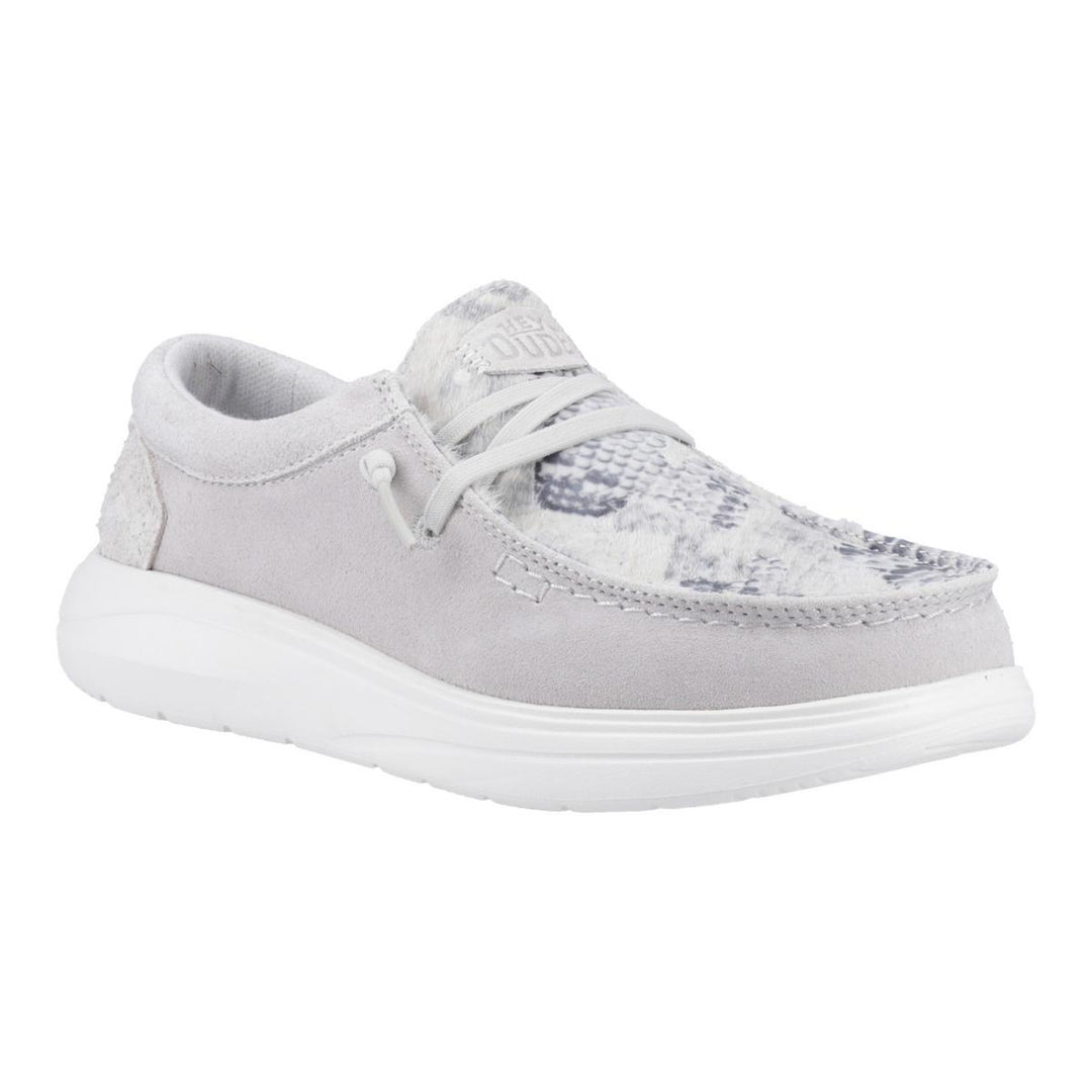 HEYDUDE Wendy COMF Shoe Grey/Snake