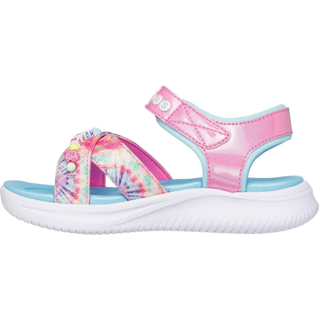 Skechers Jumpsters Tie Dye BFFs Sandal Pink/Multi