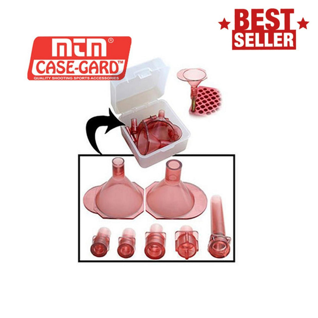 MTM Universal Powder Funnel Set, 7 Piece