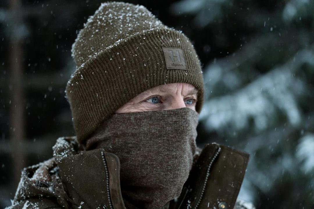 Harkila Kodiak CleverWool neck gaiter Dark hunting