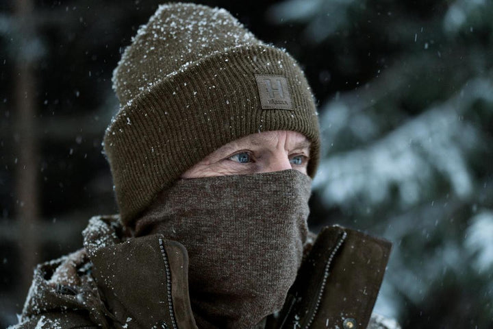 Harkila Kodiak CleverWool neck gaiter Dark hunting