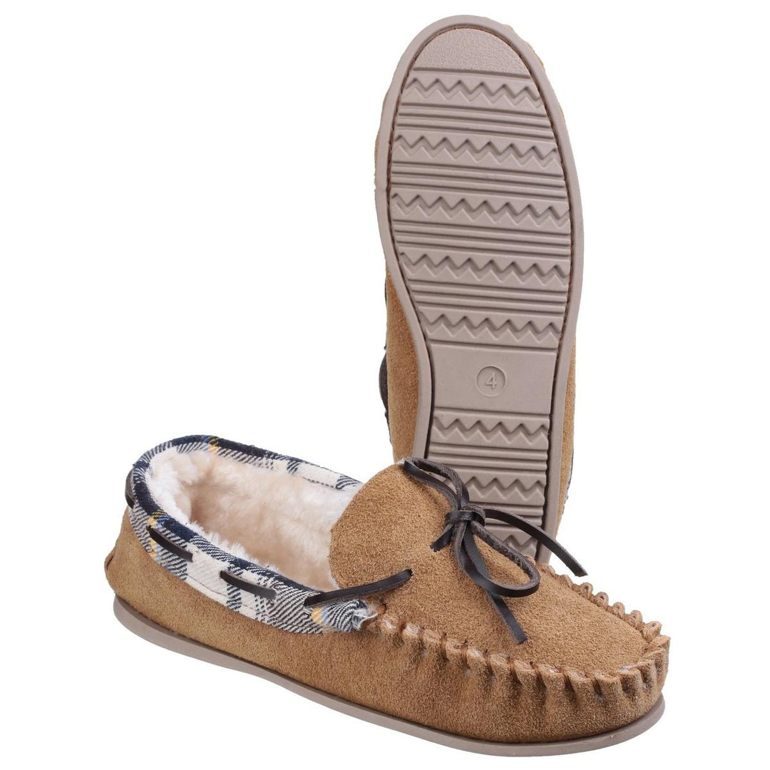 Cotswold Kilkenny Slip on Moccasin Slipper