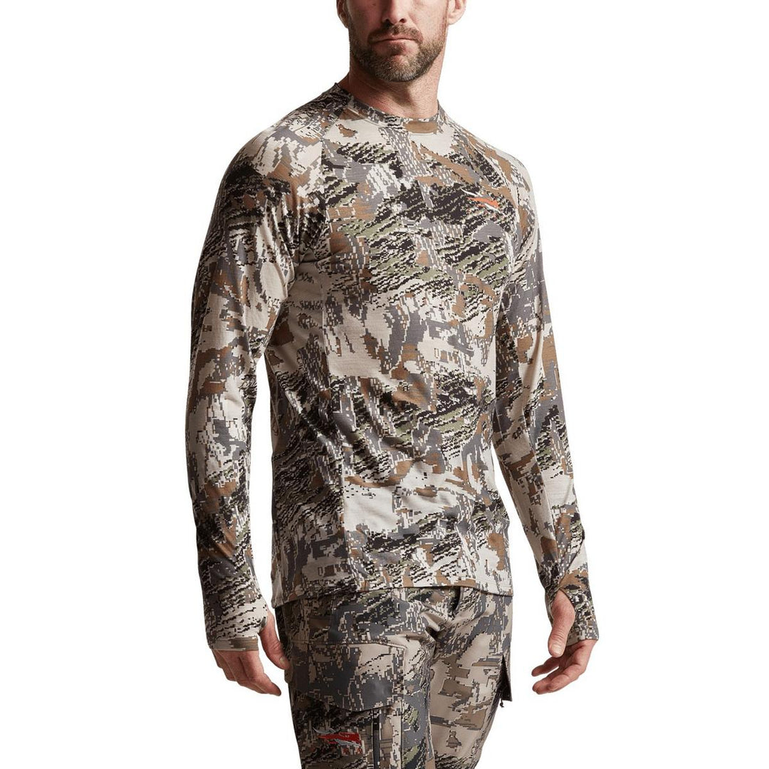 Sitka Core Merino 120 LS Crew Optifade Open Country