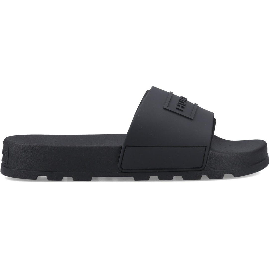 Hunter Core Embossed Slider Black