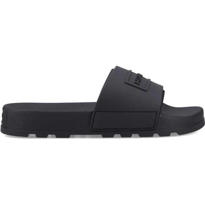 Hunter Core Embossed Slider Black
