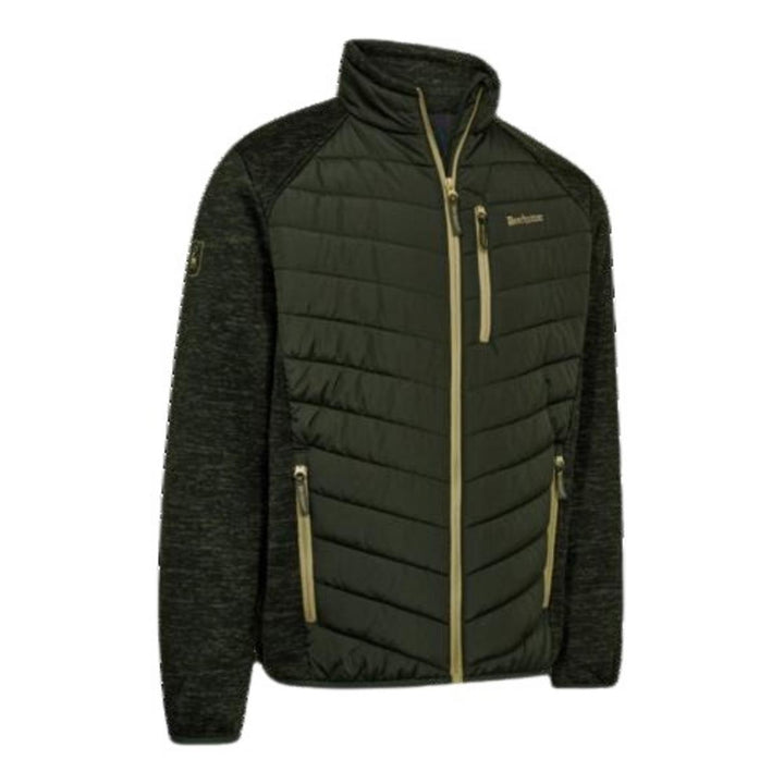 Deerhunter Moor Padded Jacket with knit Forest Ember