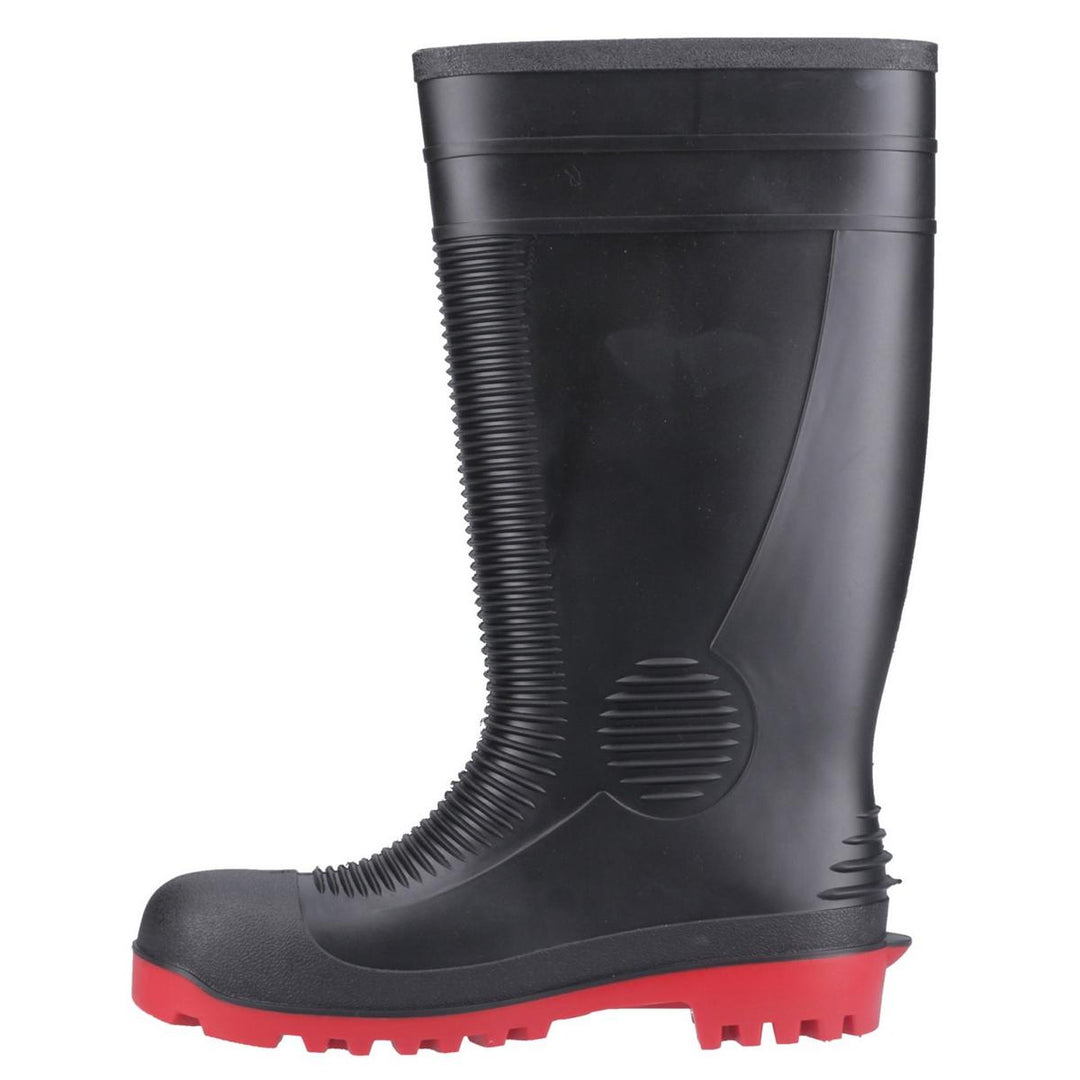 Centek FS340 Safety Wellington Black/Red