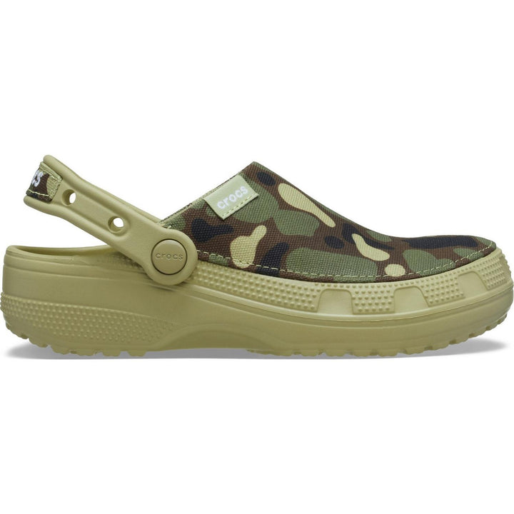 Classic Crafted Camo Clog Tac Green