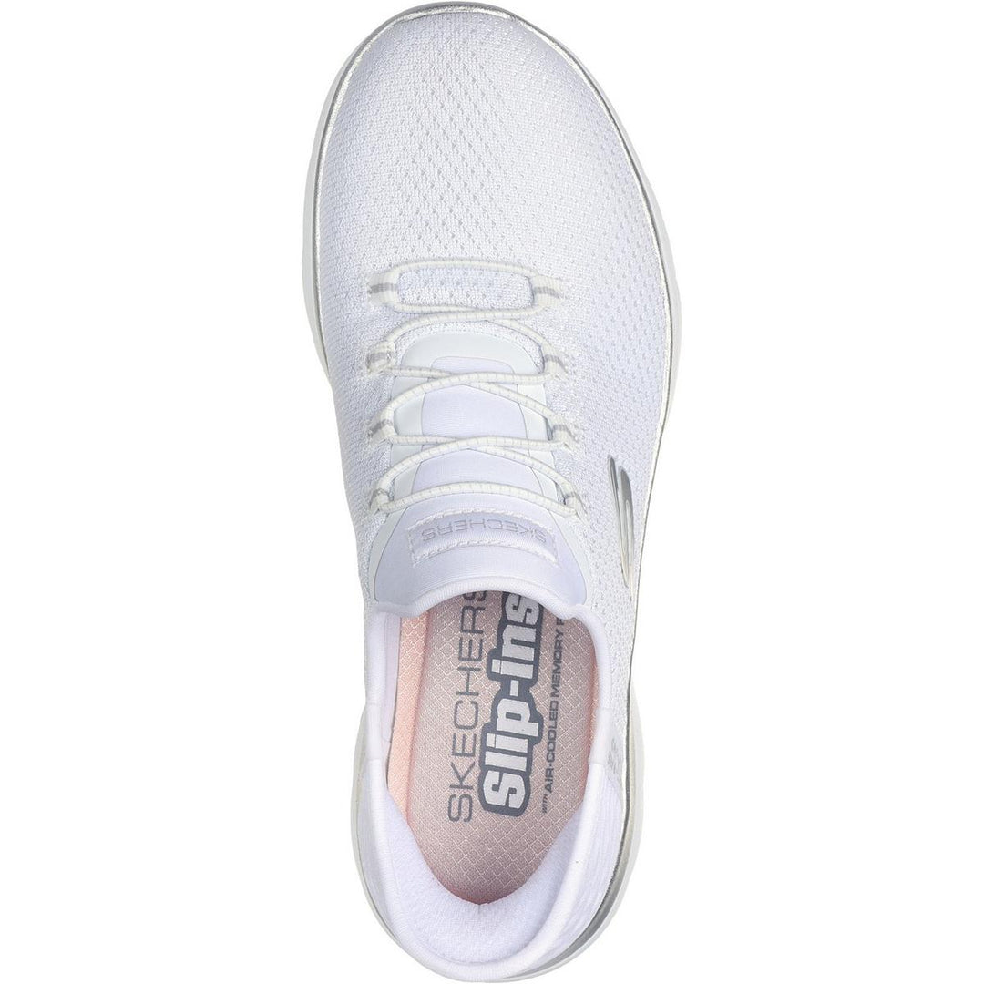 Skechers Summits Diamond Dream Trainer White/Silver – view 3