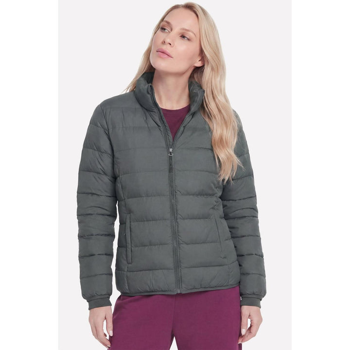 SKECHERS COZY FIT JACKET Green/Black