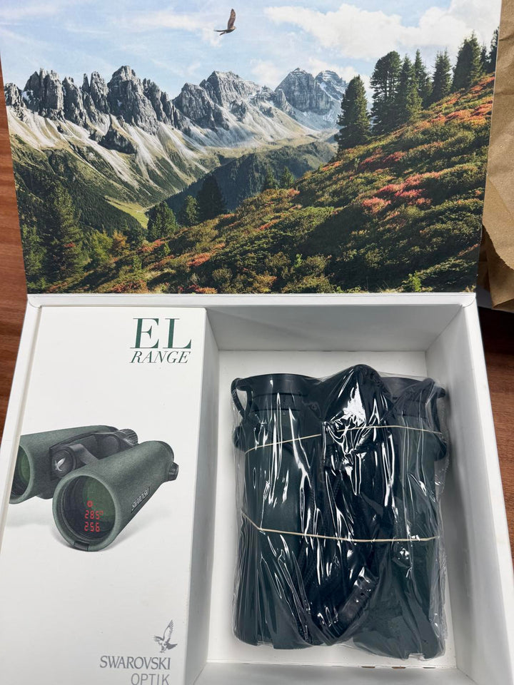 Swarovski EL Range 10x42 Green Rangefinding Binoculars - Refurbished