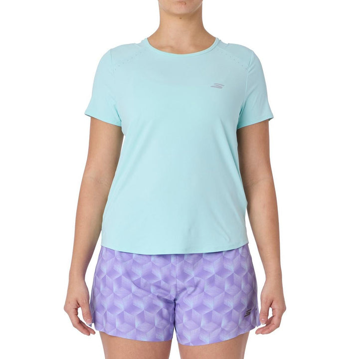 Skechers Stride Performance Tee Charcoal/Aqua