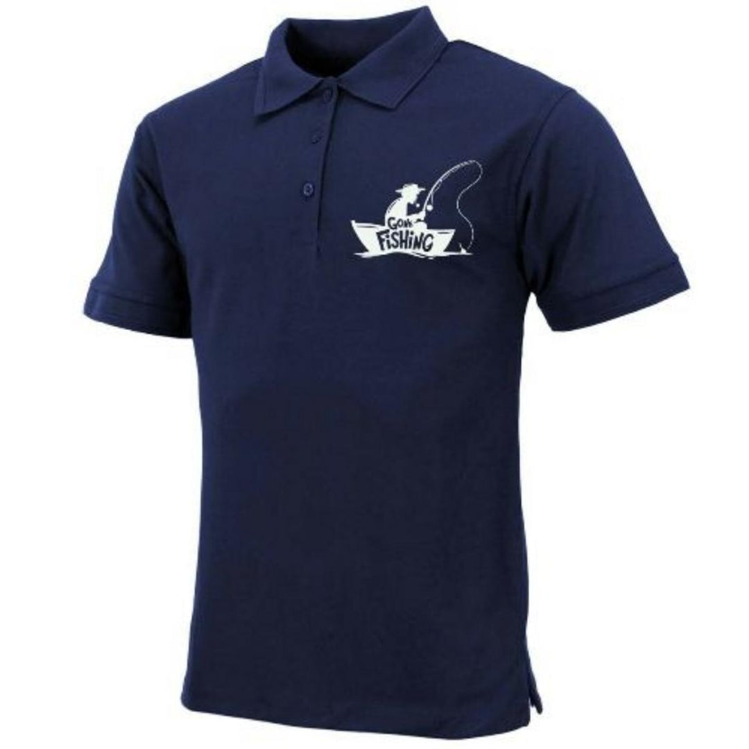 Urban Road Mens "Gone Fishing" Polo Shirt