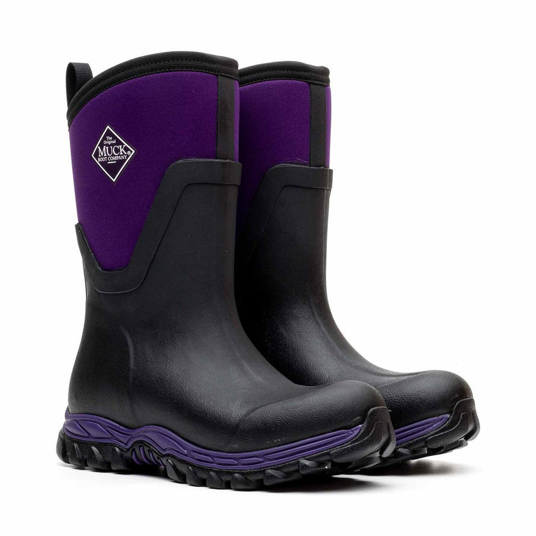 Muck Boots Arctic Sport II Mid Wellington Black/Acai – view 6