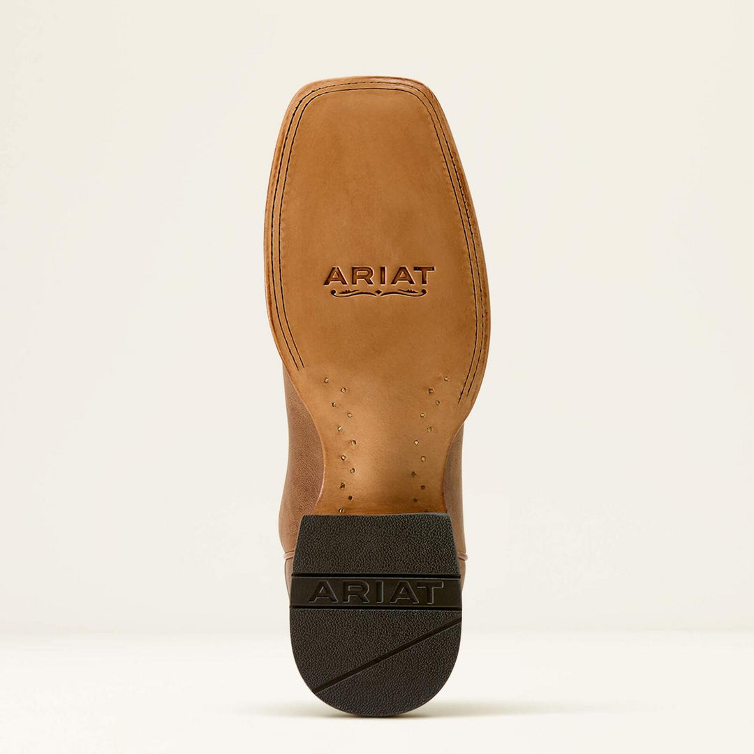 Ariat Mens County Roads Wide Square Toe Western Boot – view 2