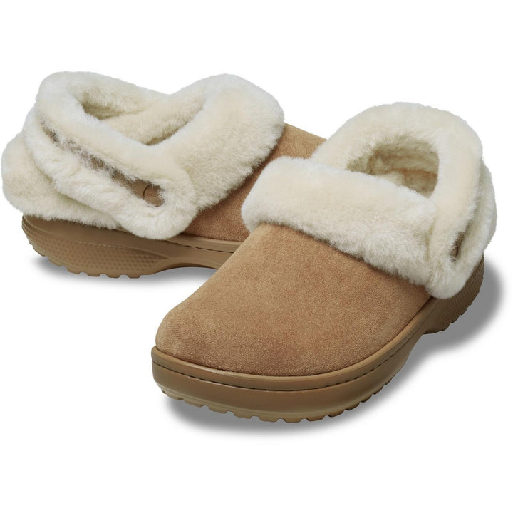 Unfurgettable Vegan Suede Clog Sepia