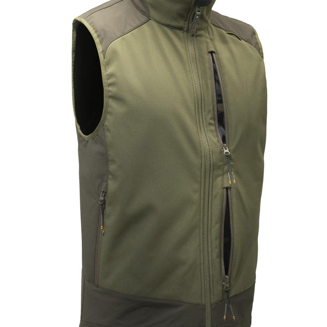 Beretta BUTTE SOFTSHELL VEST Moss&brownbark