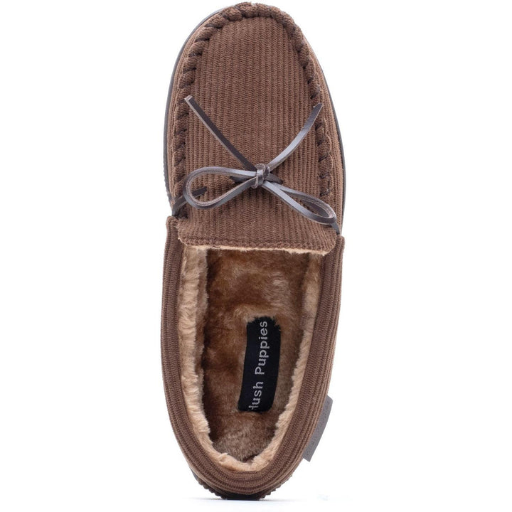 Ace Cord Slipper BROWN