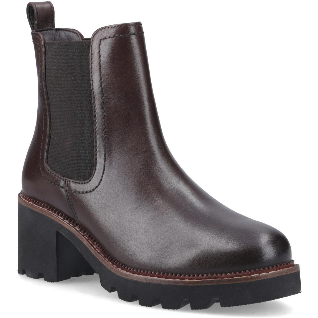 Gaia Chelsea Boot Chocolate