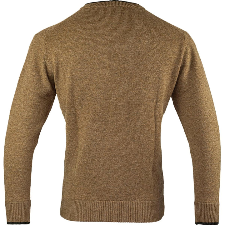 Jack Pyke Ashcombe Lambwool V-Neck Pullover - Barley