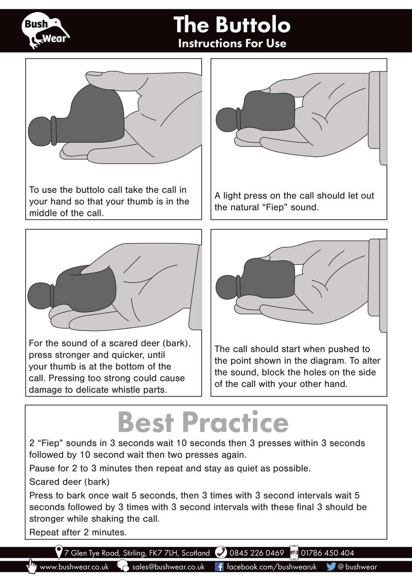 Buttolo Blatter Deer Call