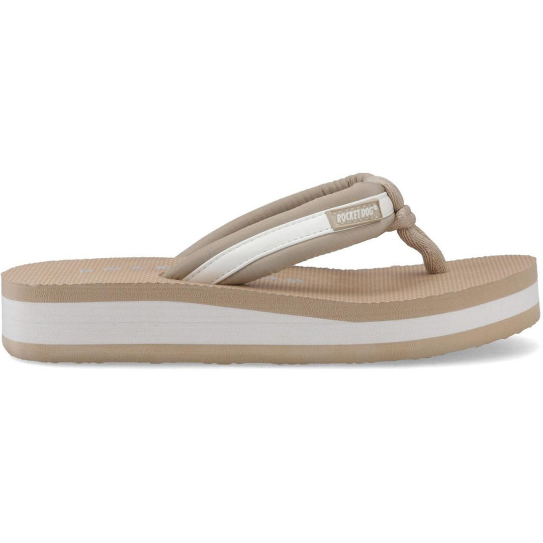 Rocket Dog Monica Nylon PU Sandal Tan/Off – view 5