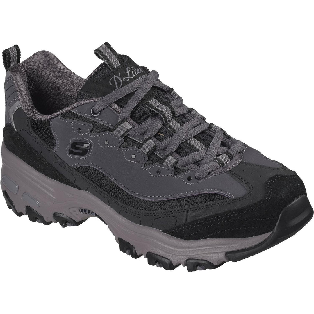 D'LITES MODERN CLASSIC BLK Duraleather/Charcoal Trim