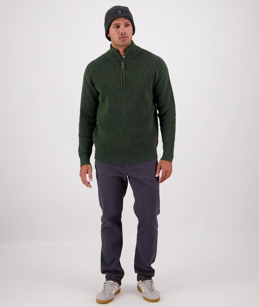 Swanndri Men's Chalky Island Waffle Jumper