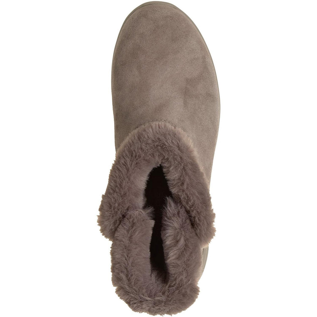 ON-THE-GO STELLAR COZY STEP Dark Taupe Suede