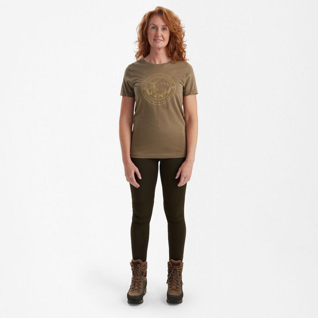 Deerhunter Lady Ella T-shirt - Driftwood