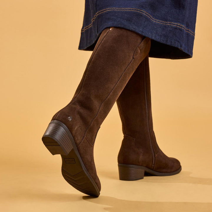 Isabella Long Boot Chocolate