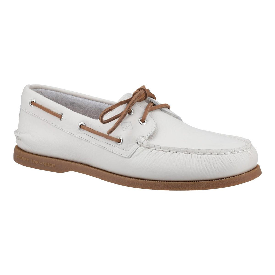 Sperry Authentic 2 Eye Boat Shoe White/Gum