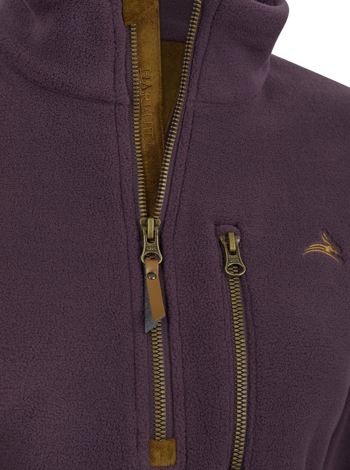 Harehill Ladies Varden Quarter Zip Fleece - Midweight Microfleece – view 9
