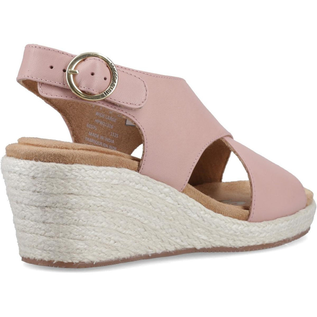 Willow Rattan Sandal Pink