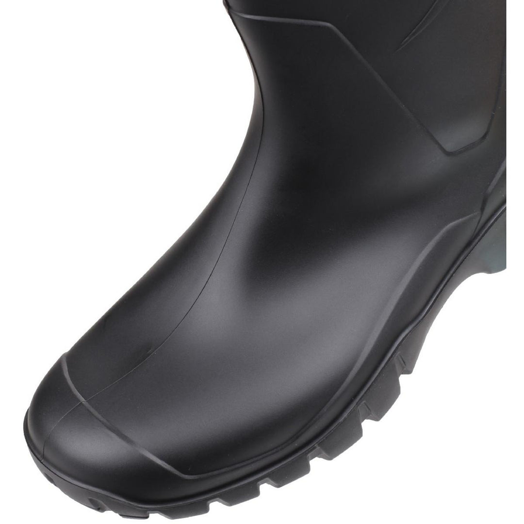 Dunlop Dee Calf Length Wellington Black