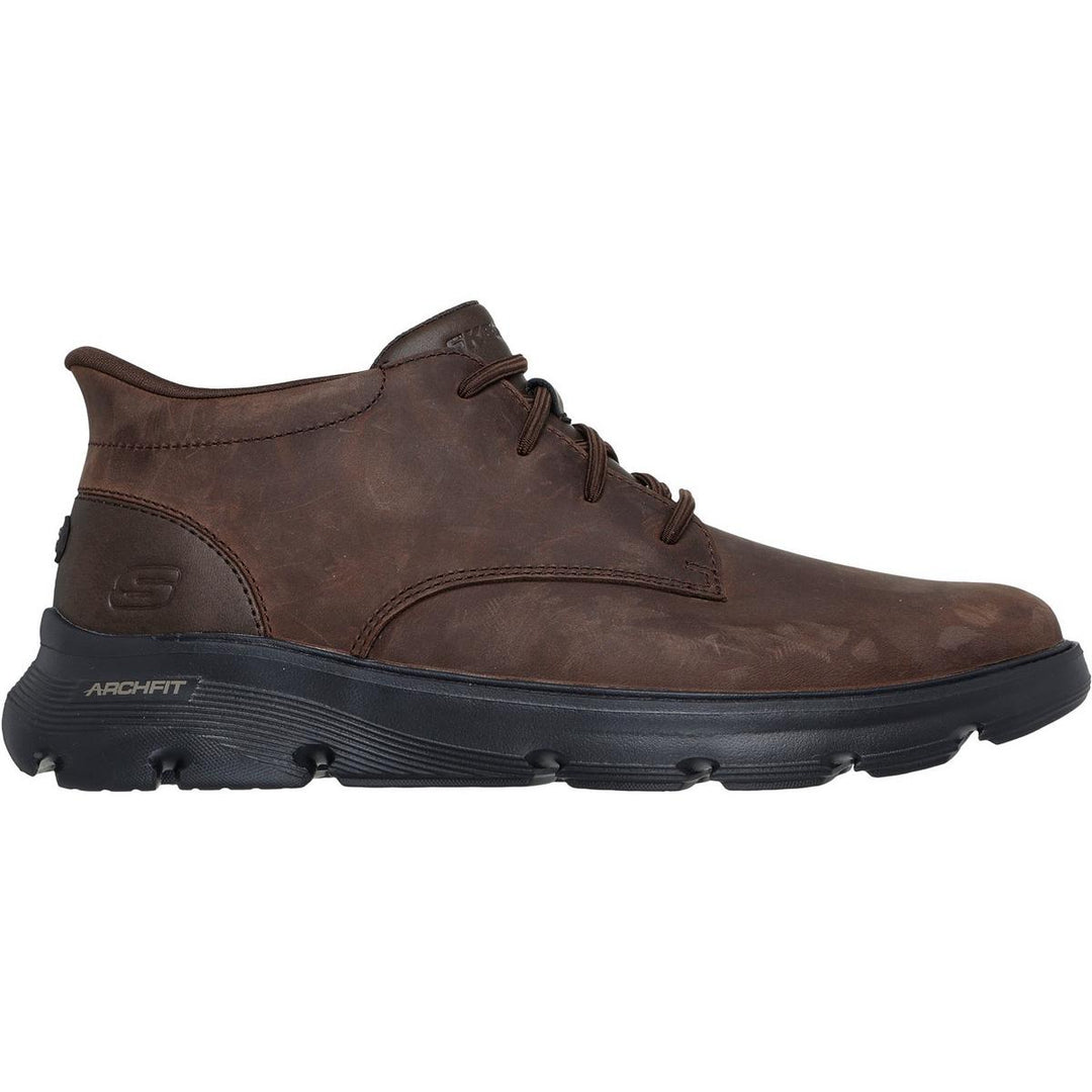 Skechers Arch Fit Garza Ridley Chukka Boot Cocoa