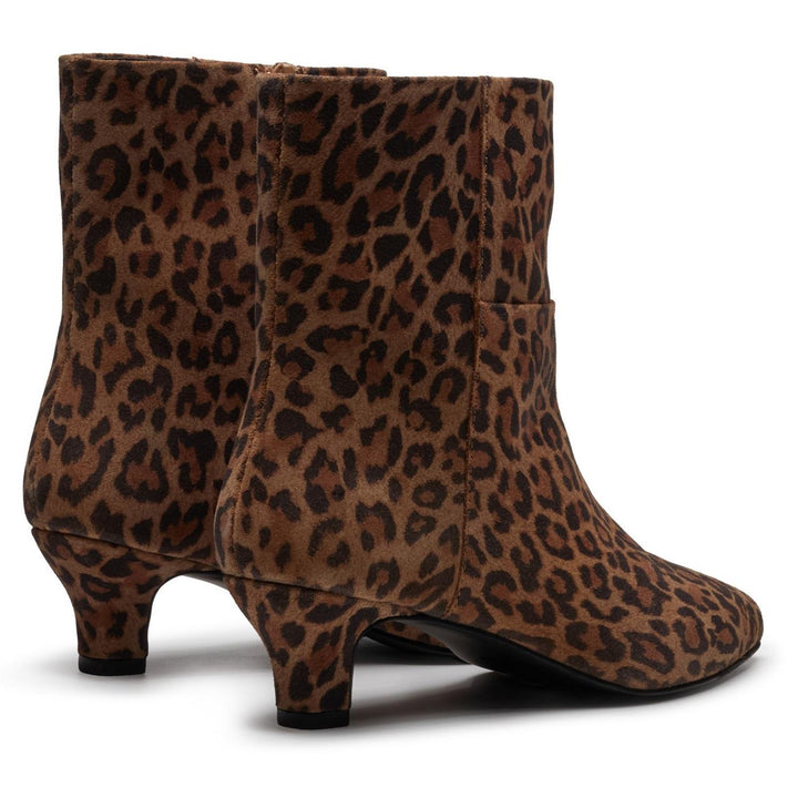 Nahla kitten heel boot Leopard