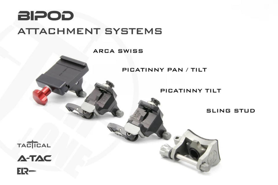 Tier One ATAC Bipod Adapter QD Picatinny Tilt