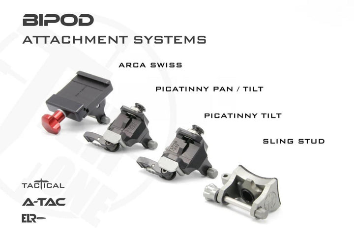 Tier One ATAC Bipod Adapter QD Picatinny Tilt
